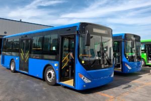Новые автобусы китайского производства вышли на маршруты Владивостока