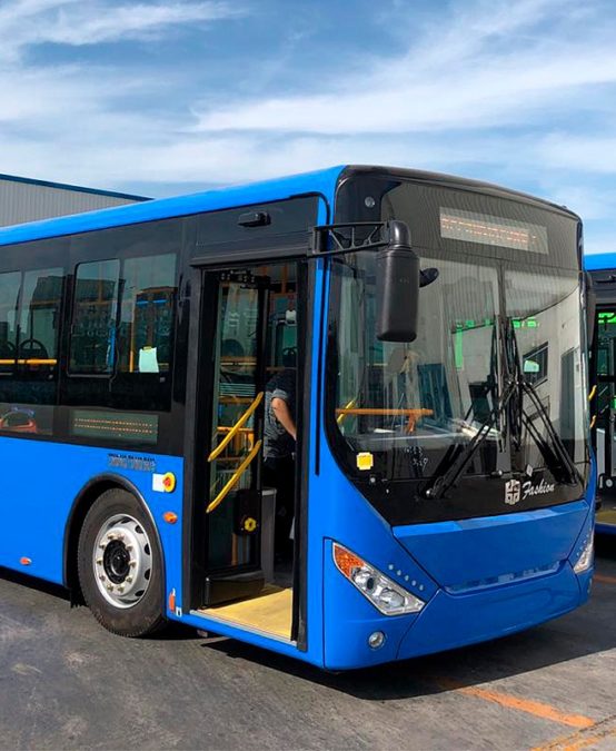Новые автобусы китайского производства вышли на маршруты Владивостока